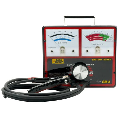 Auto Meter SB-3 500 Amp Variable Load Battery / Electrical System Tester