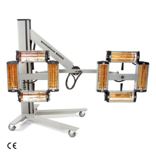 AMH Spectratek 8000SD 8KW (200-240V) Two Head/8 Light Cassettes With Ramp Timer, Heat Sensor, And Distance Sensor