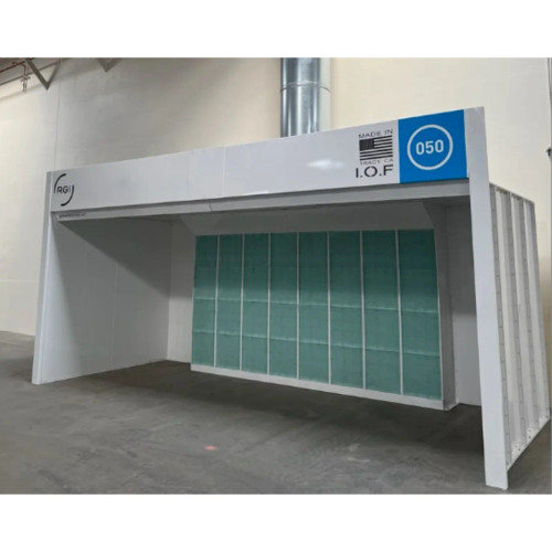 RGI IOF-1688 5 HP 16 Ft Open Face Spray Booth
