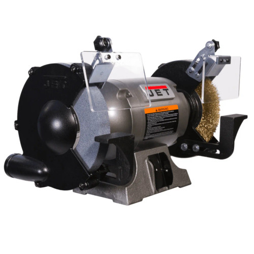 JET Tools JBG-8W Shop Grinder W/Grinding Wheel & Wire Wheel