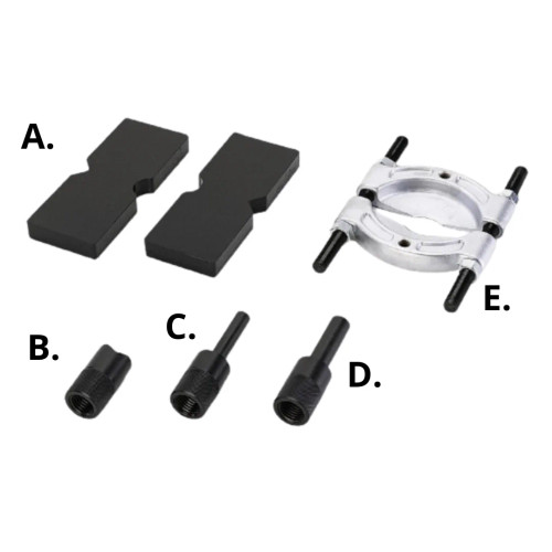 Norco 78025 25 Ton Shop Press Accessory Kit