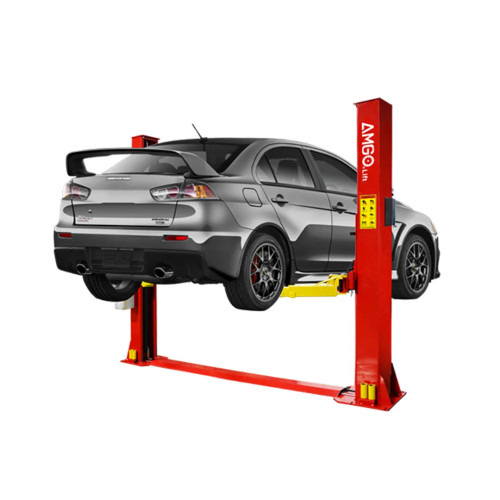 AMGO Hydraulics BP-9 2-post lift, floor base-plate 9000 lbs