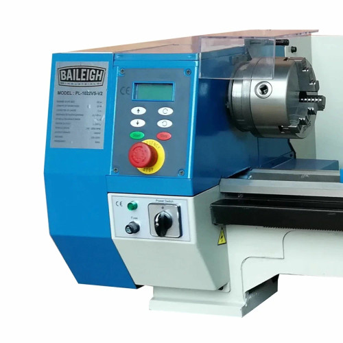 Baileigh PL-1022VS-V2 Variable Speed Bench Top Lathe