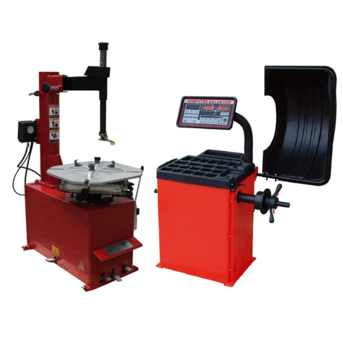 JMC Equipment CK-TC530-WB953 Tire Changer, Wheel Balancer Combo Package