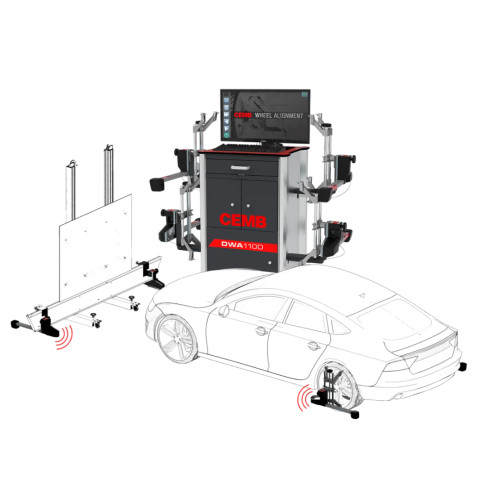 Cemb DWA1100ADAS Wireless CCD Wheel Alignment System w/ ADAS Calibration Assistance AID