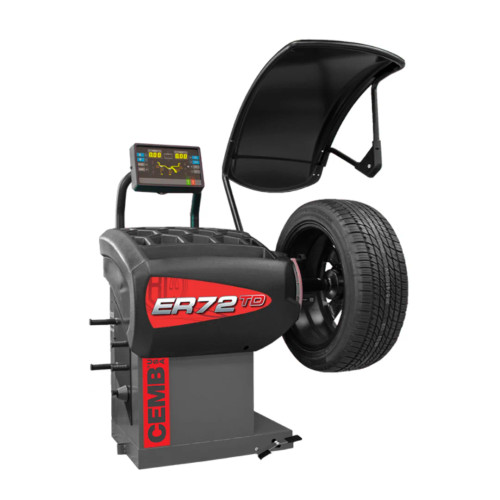 CEMB ER72SE Autoadaptive OPB LED Manual Clamping  Wheel Balancer (Pneumatic Clamping)