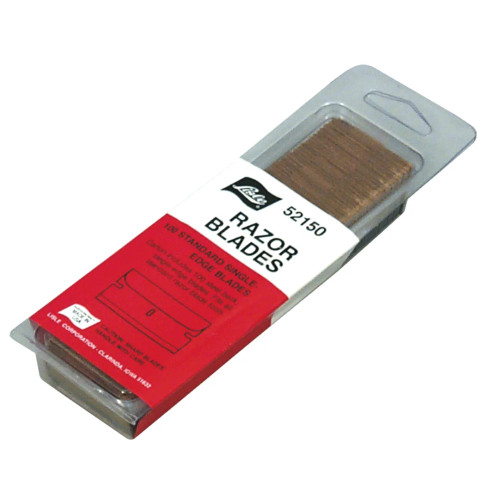 Lisle 52150 100 Pack Razor Blades