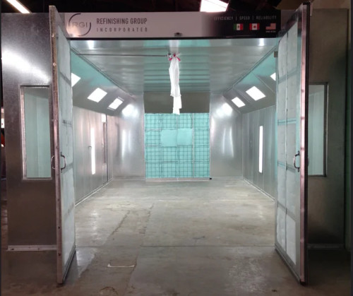 RGI ECO XL (Extra Tall Automotive) Front Air Flow Spray Booth