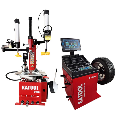 Katool Combo 4: Tire Changer KT-T830 & Wheel Balancer KT-B760