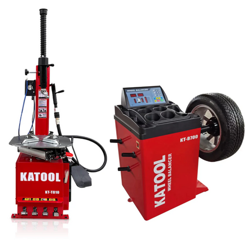 Katool Combo 7: Tire Changer KT-T810 & Wheel Balancer KT-B700