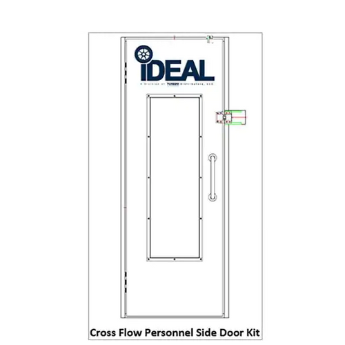Paint Booth Door-Cross Flow