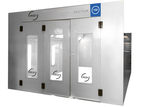 RGI VECTOR PRO Double Wall Semi Down Draft Spray Booth